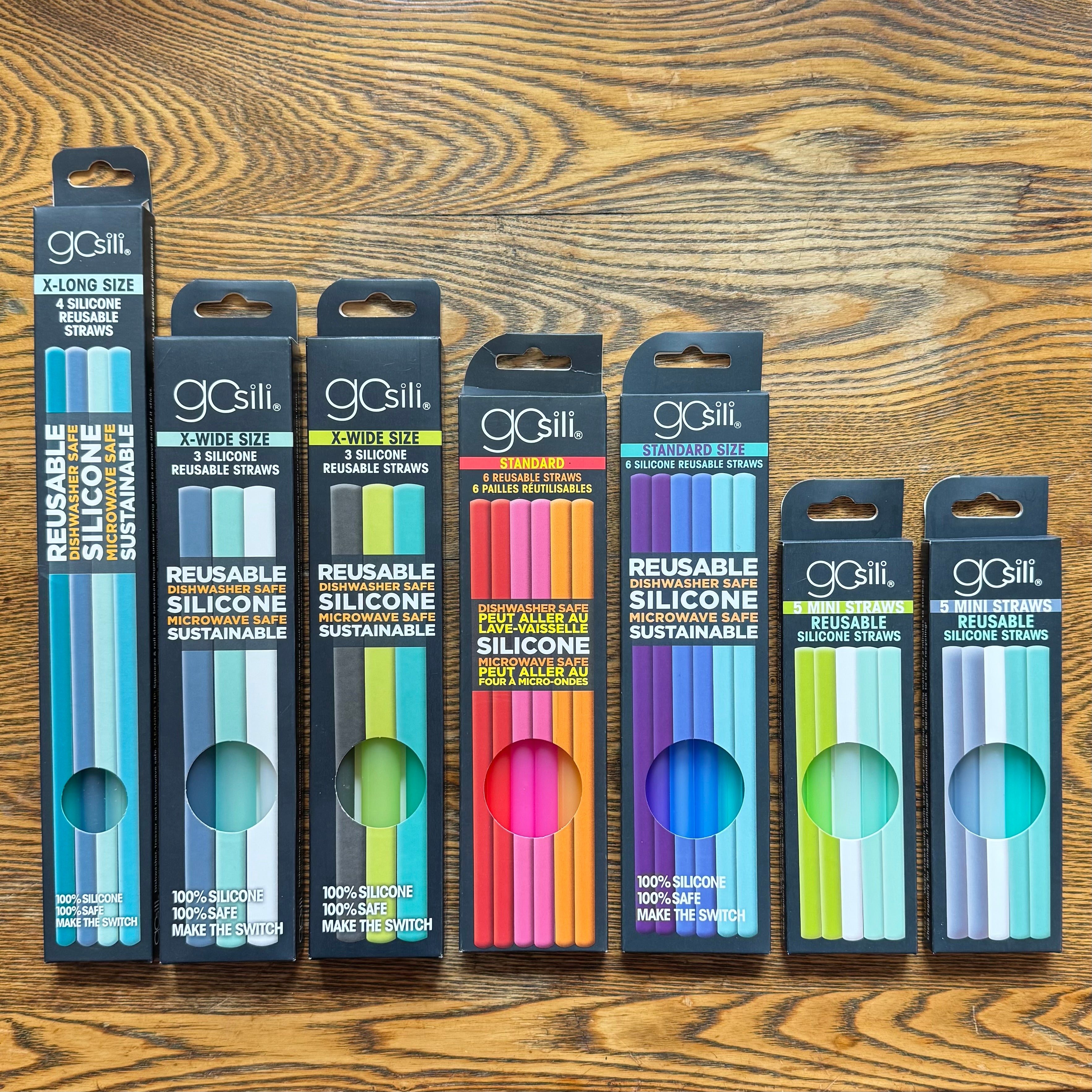 Reusable Straws by GoSili