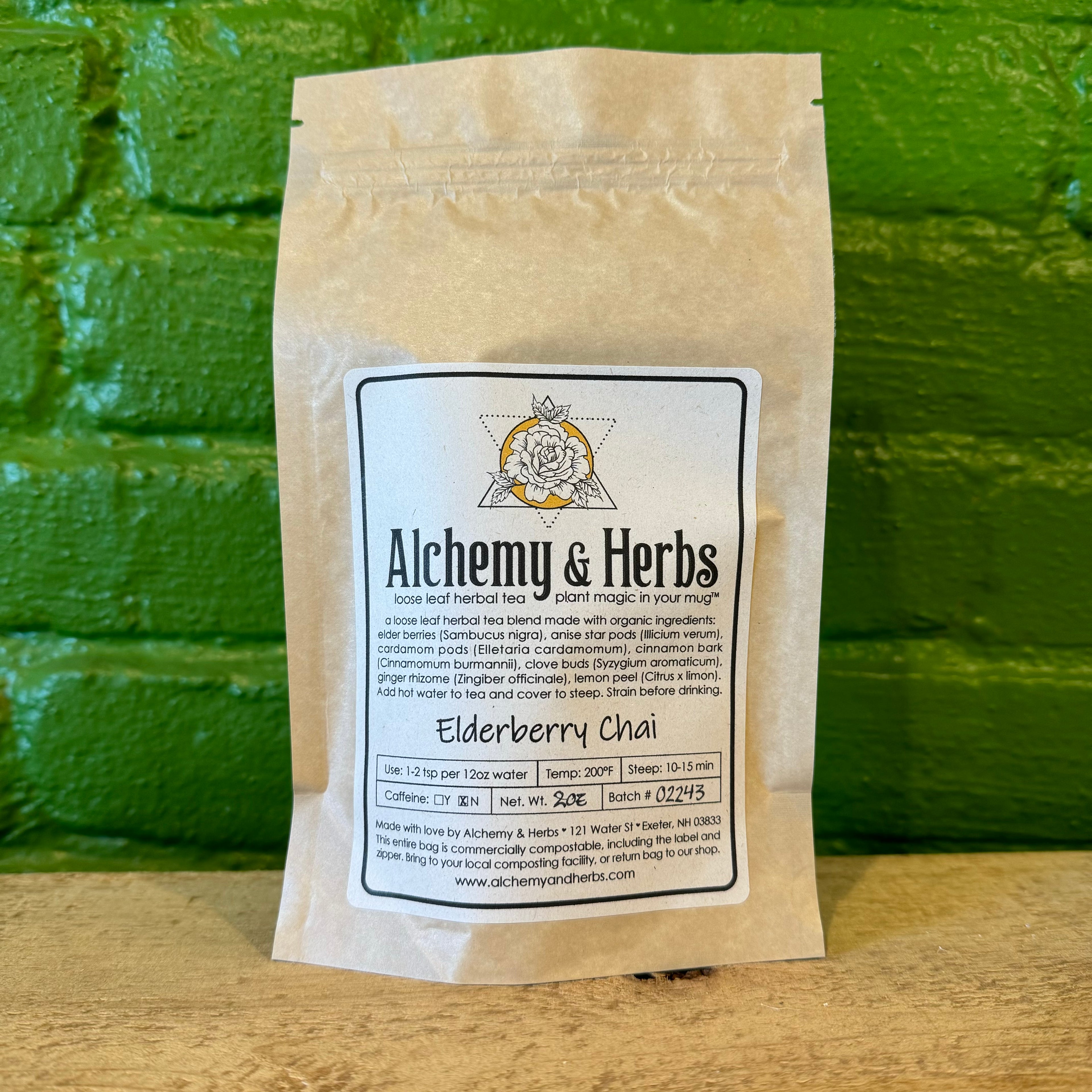 Elderberry Chai Herbal Tea Blend