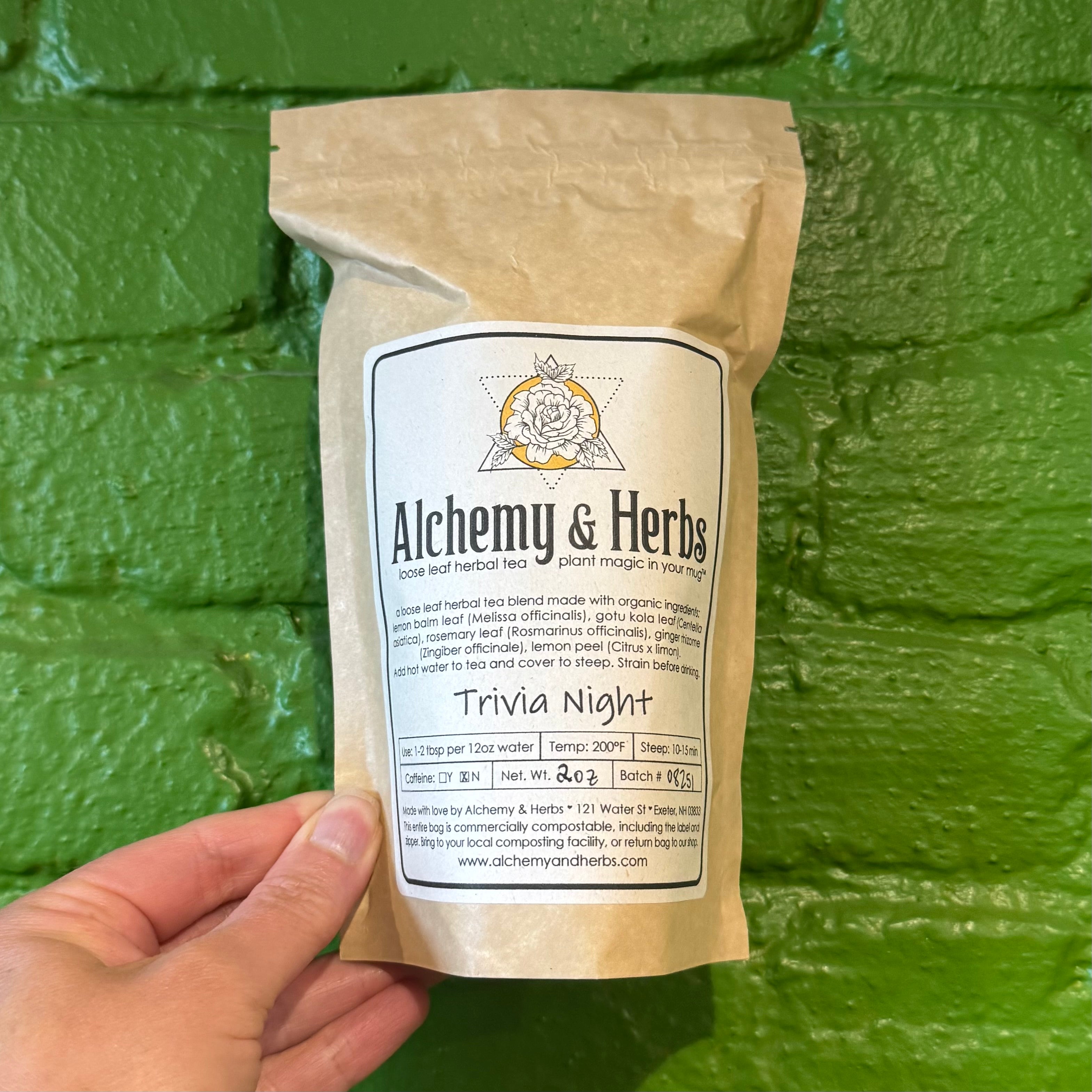 Trivia Night Herbal Tea Blend