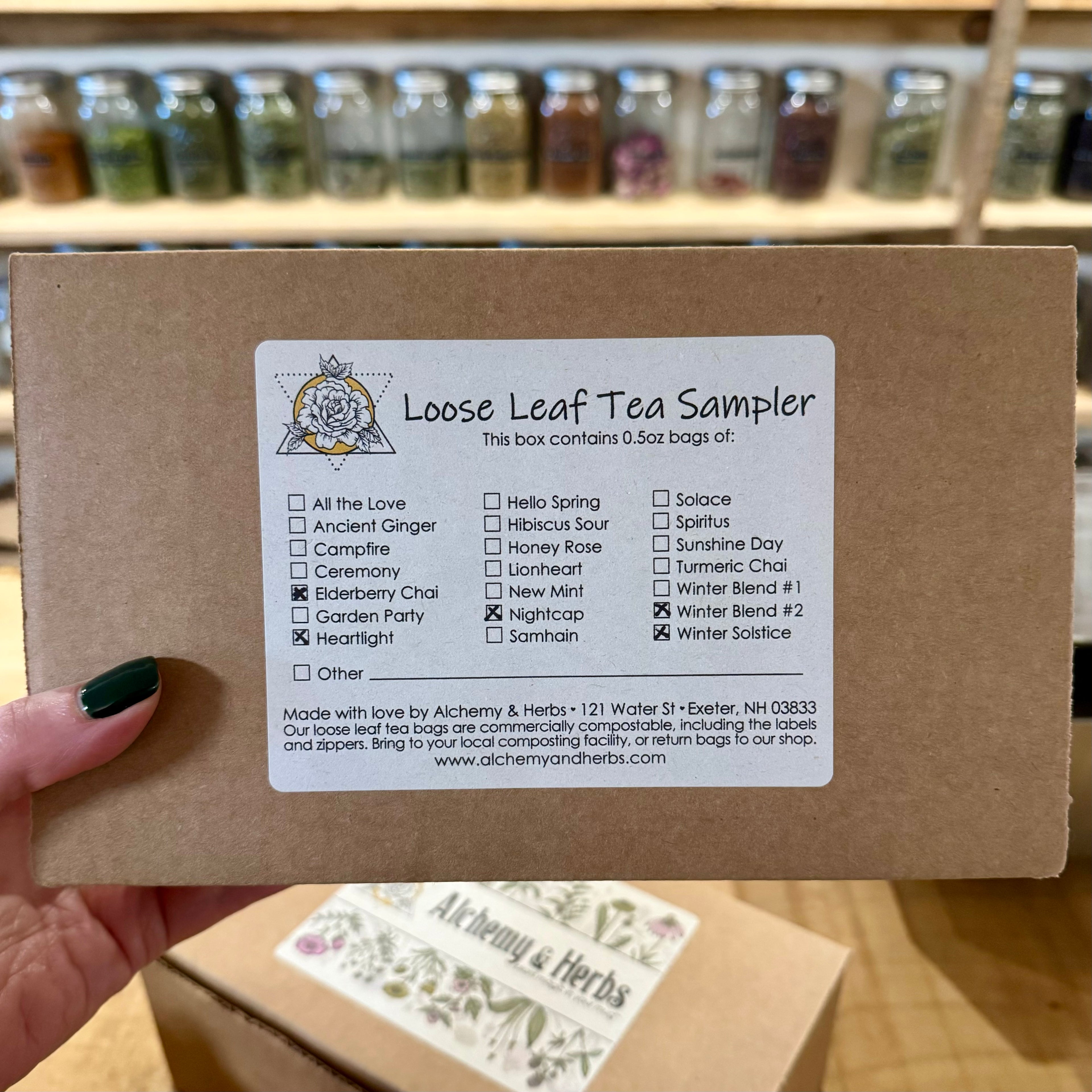 Tea Sampler Gift Box