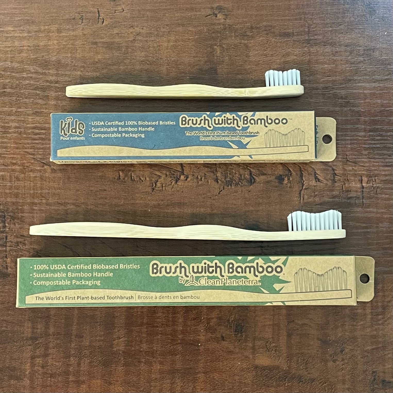 Bamboo Toothbrush, adult soft - 100% Plant Based