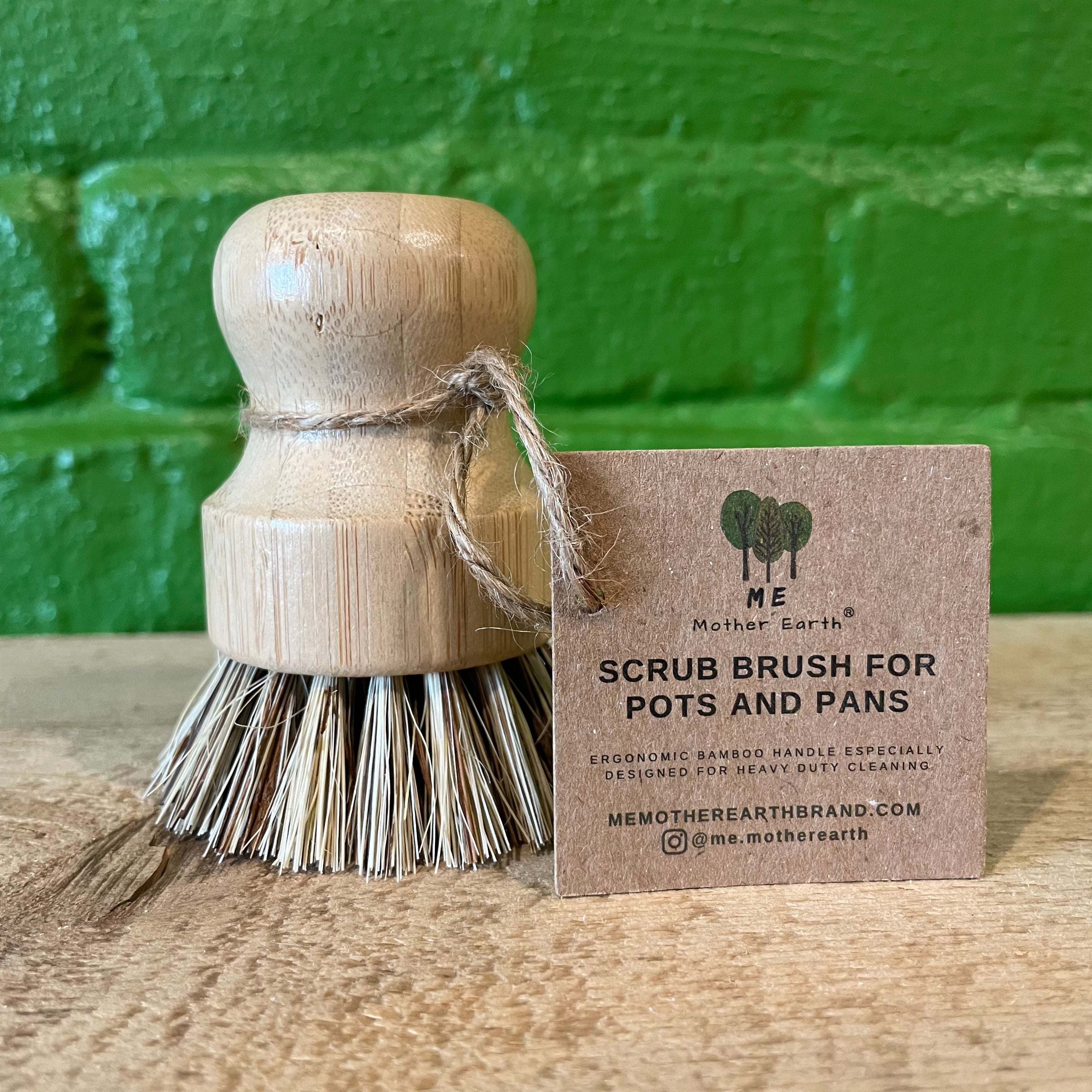 Kitchen Scrub Brush for Pots and Pans – Alchemy & Herbs