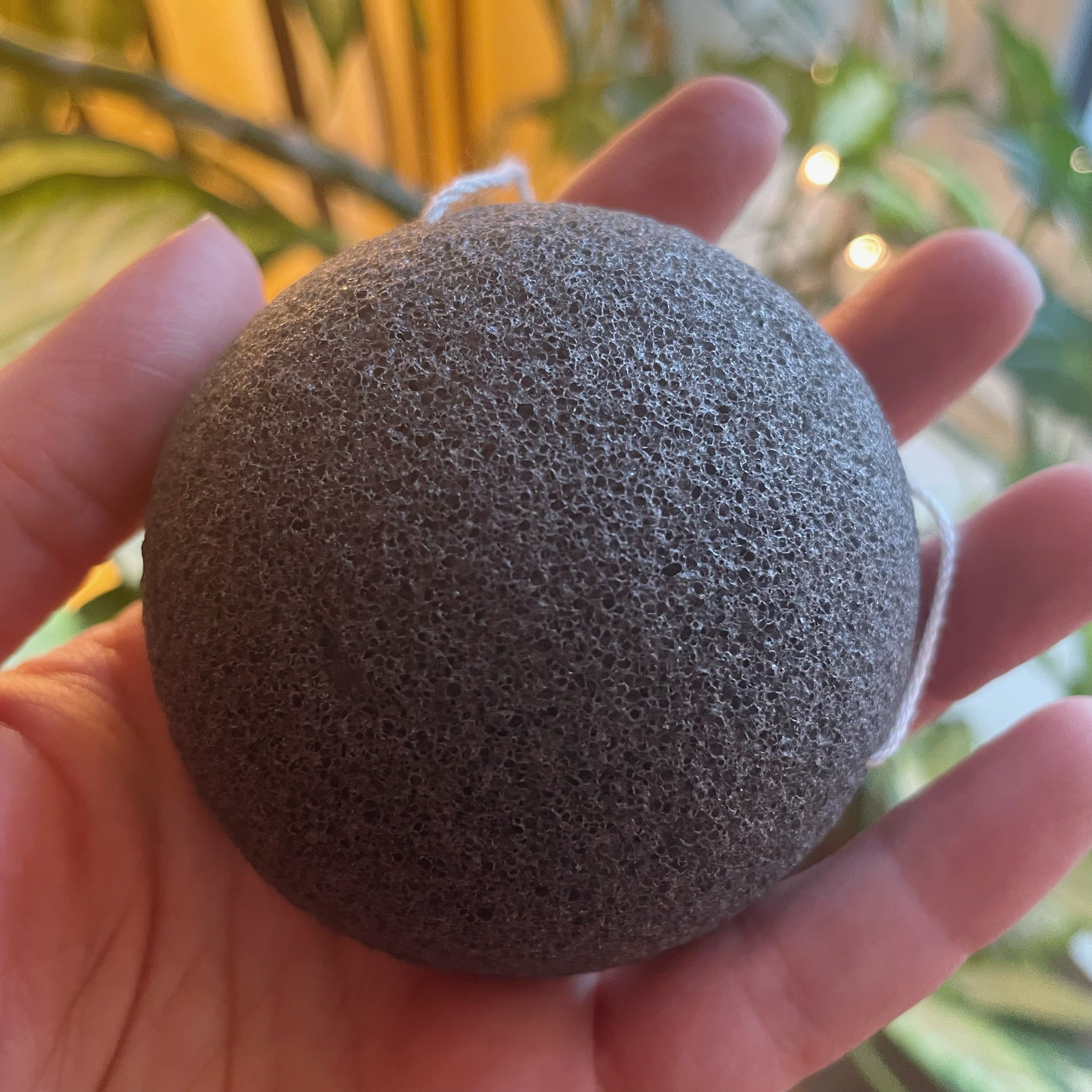 Konjac Facial Sponge with Charcoal