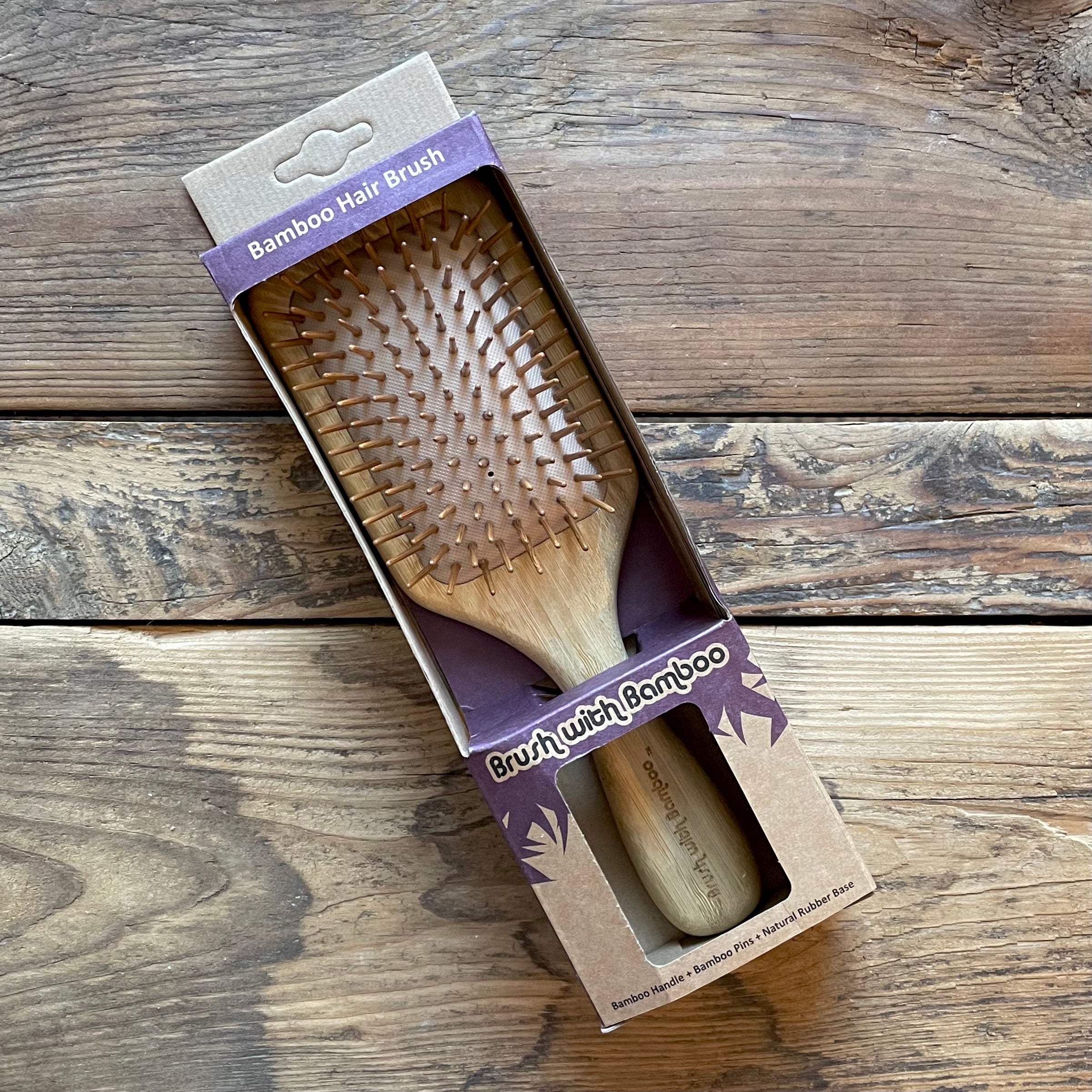 Bamboo Hairbrush - 100% Plant Based