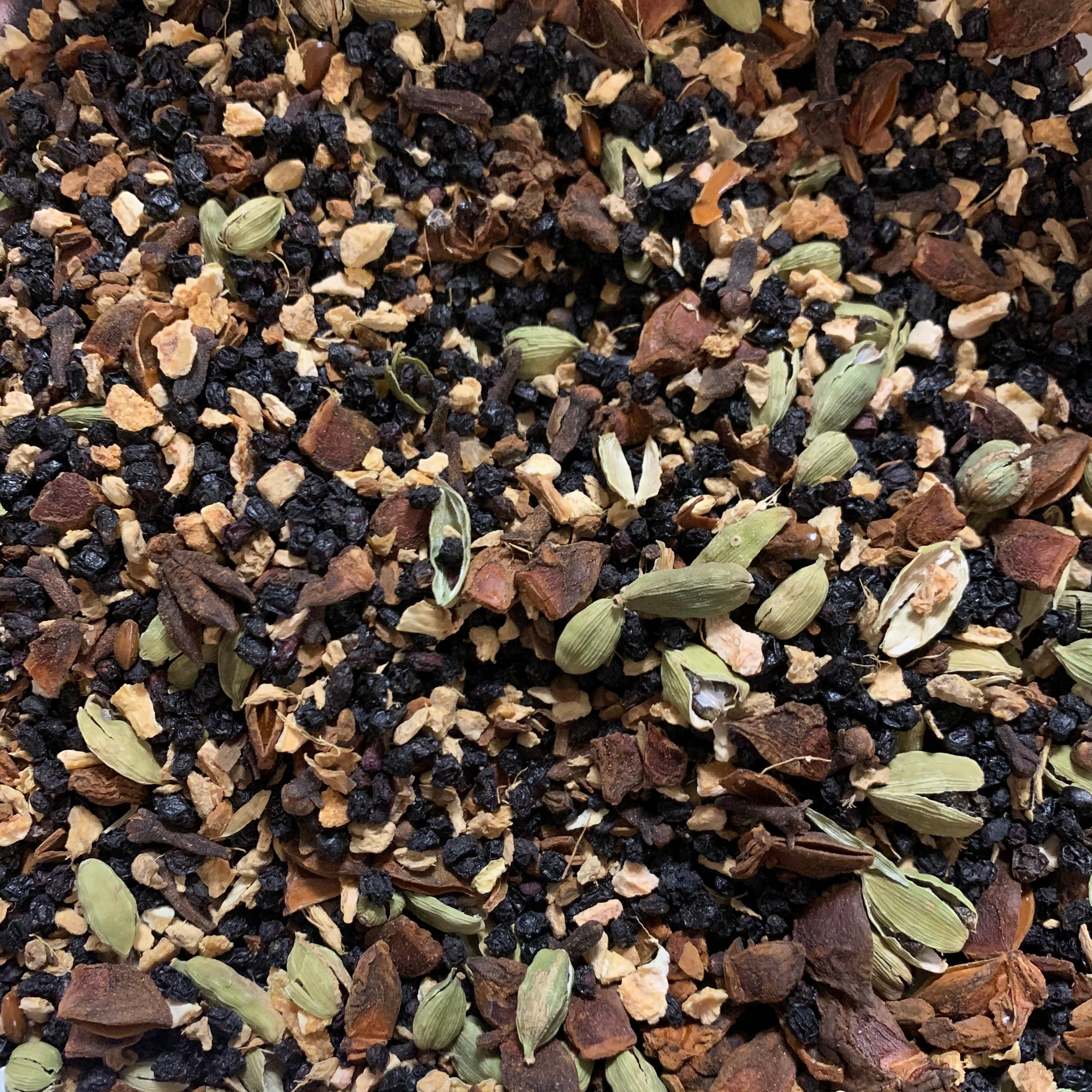 Elderberry Chai Herbal Tea Blend