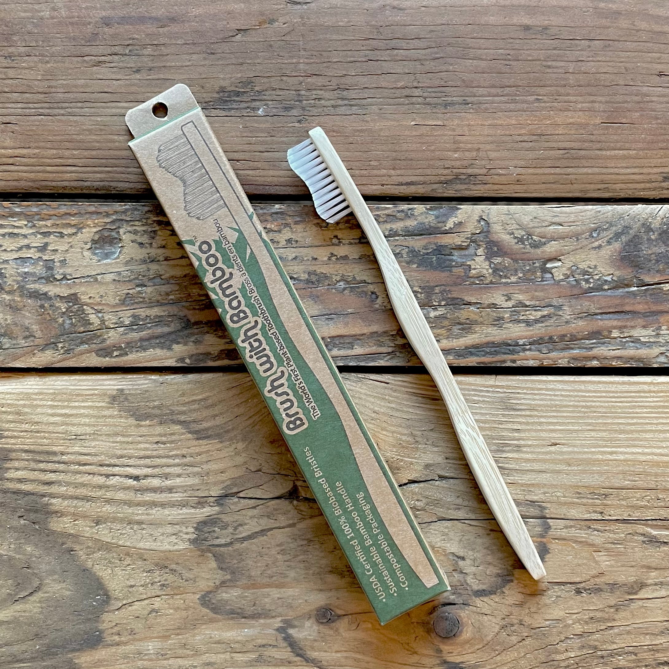 Bamboo Toothbrush, adult soft - 100% Plant Based
