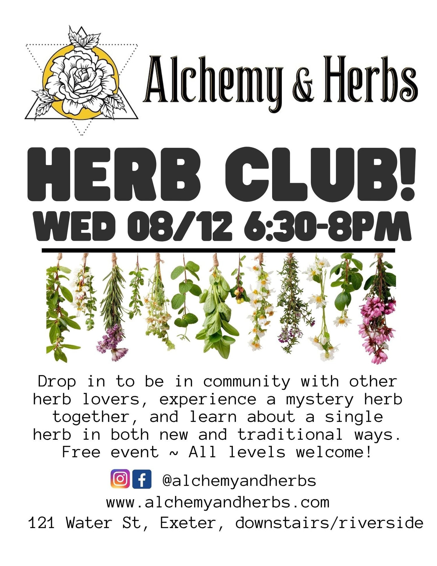 August Herb Club!