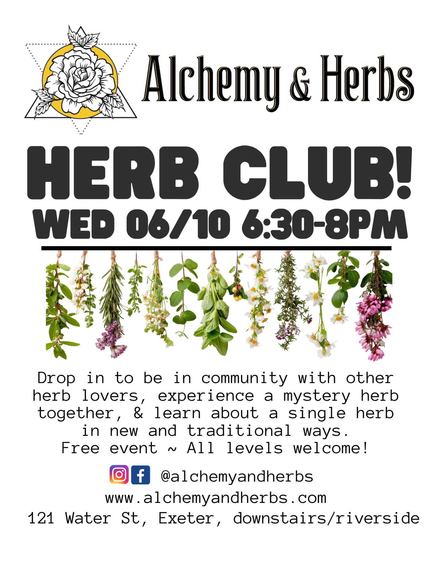June Herb Club!