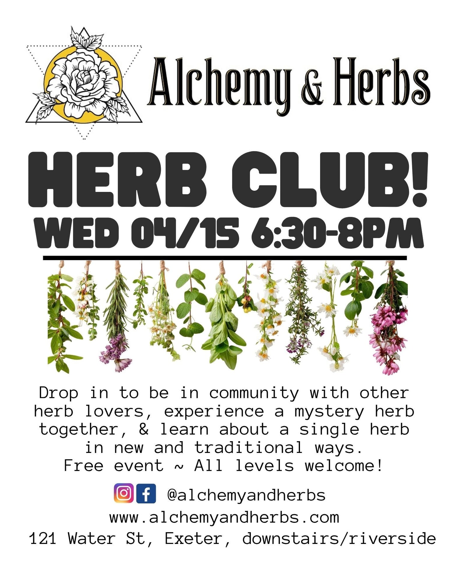Herb Club! Featuring a Mystery Herb
