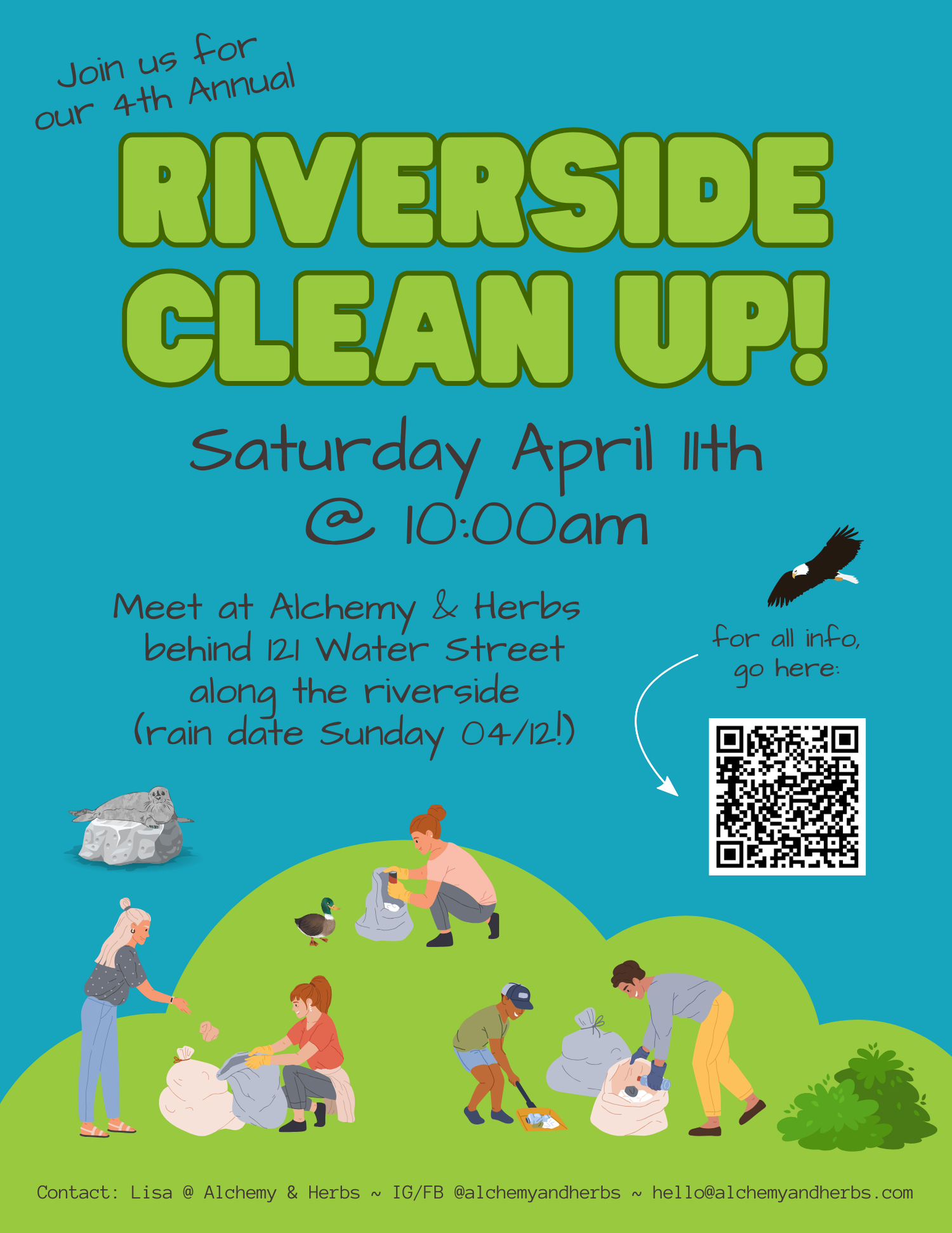 4th Annual Riverside Cleanup