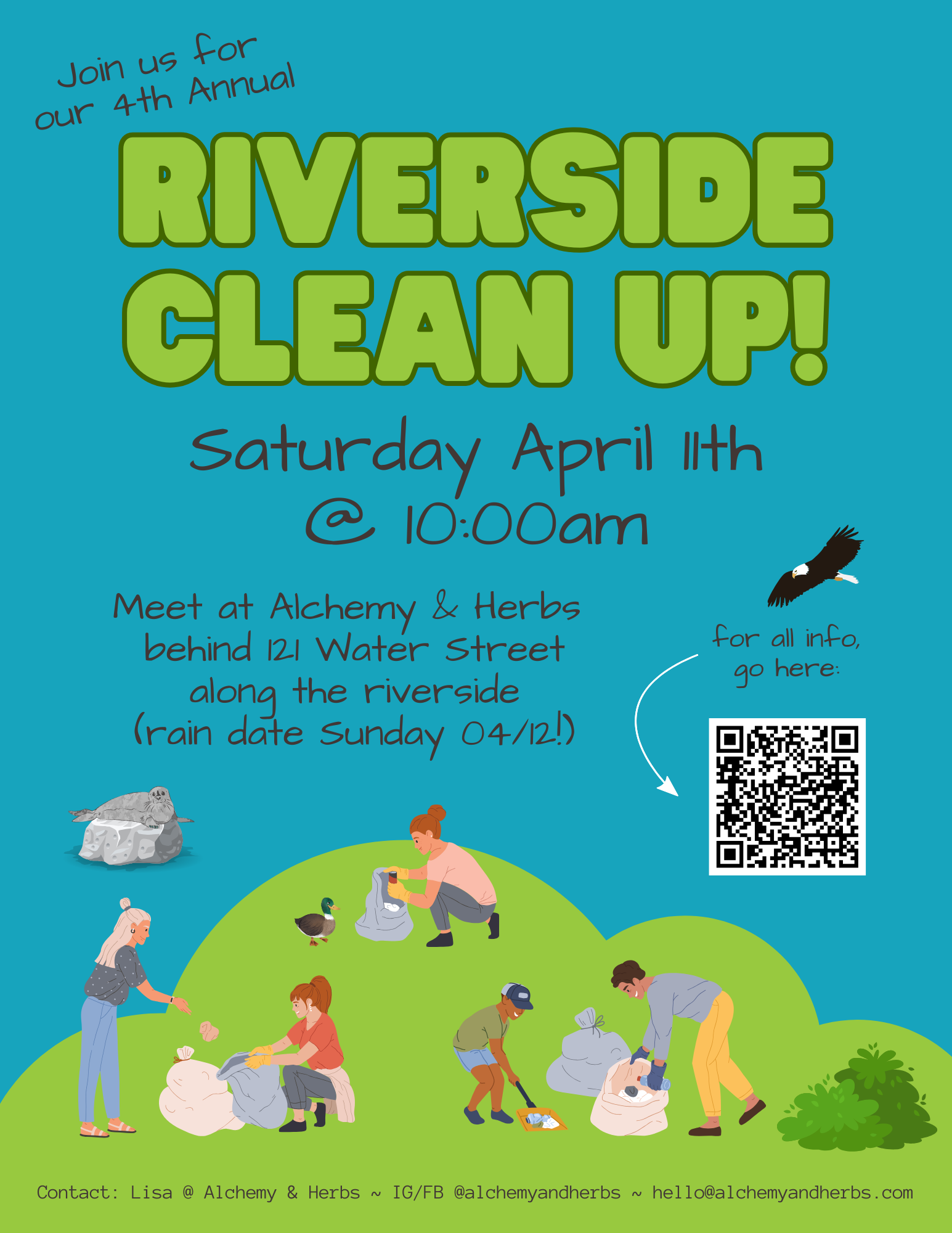 4th Annual Riverside Cleanup