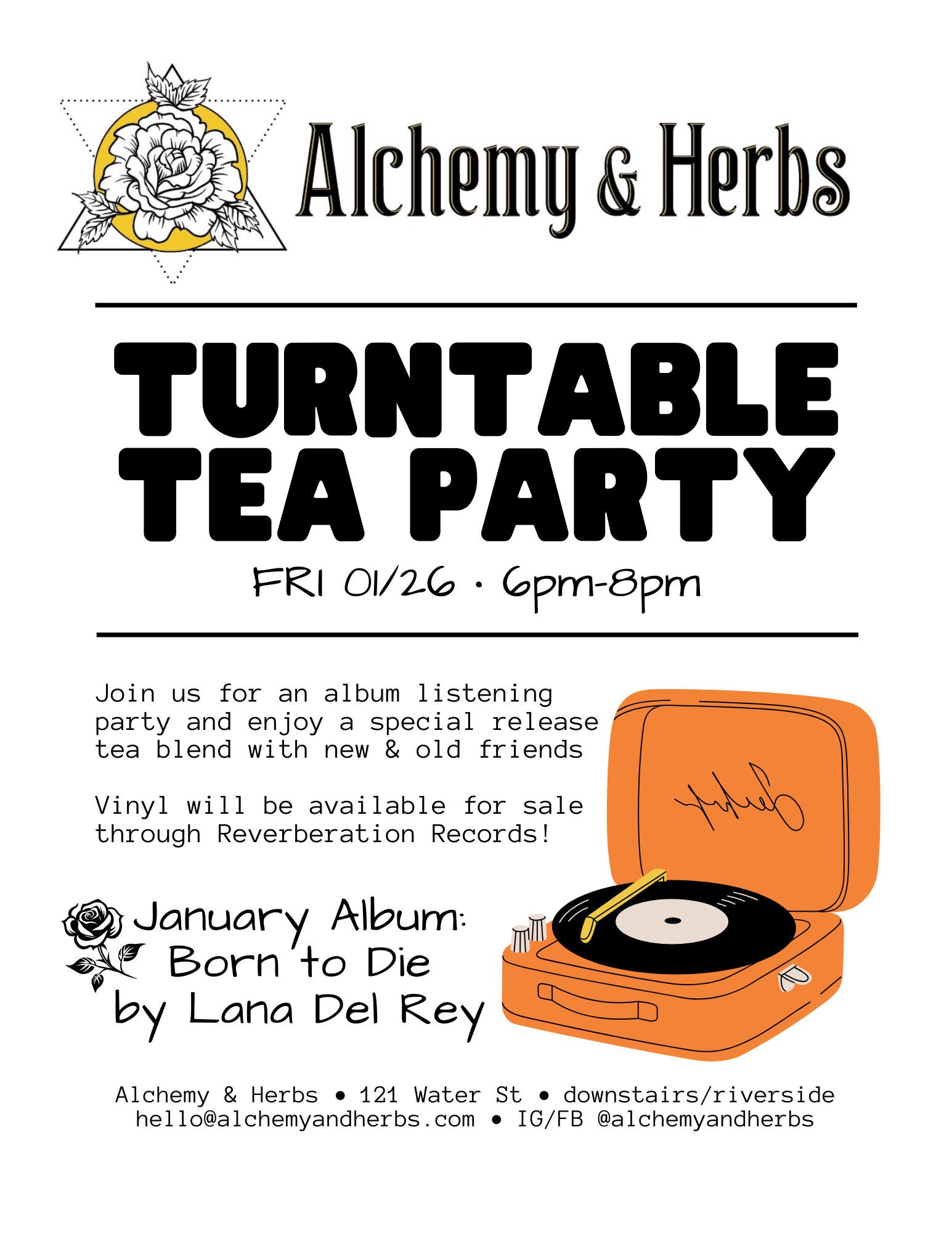 Turntable Tea Party - Featuring Lana Del Rey