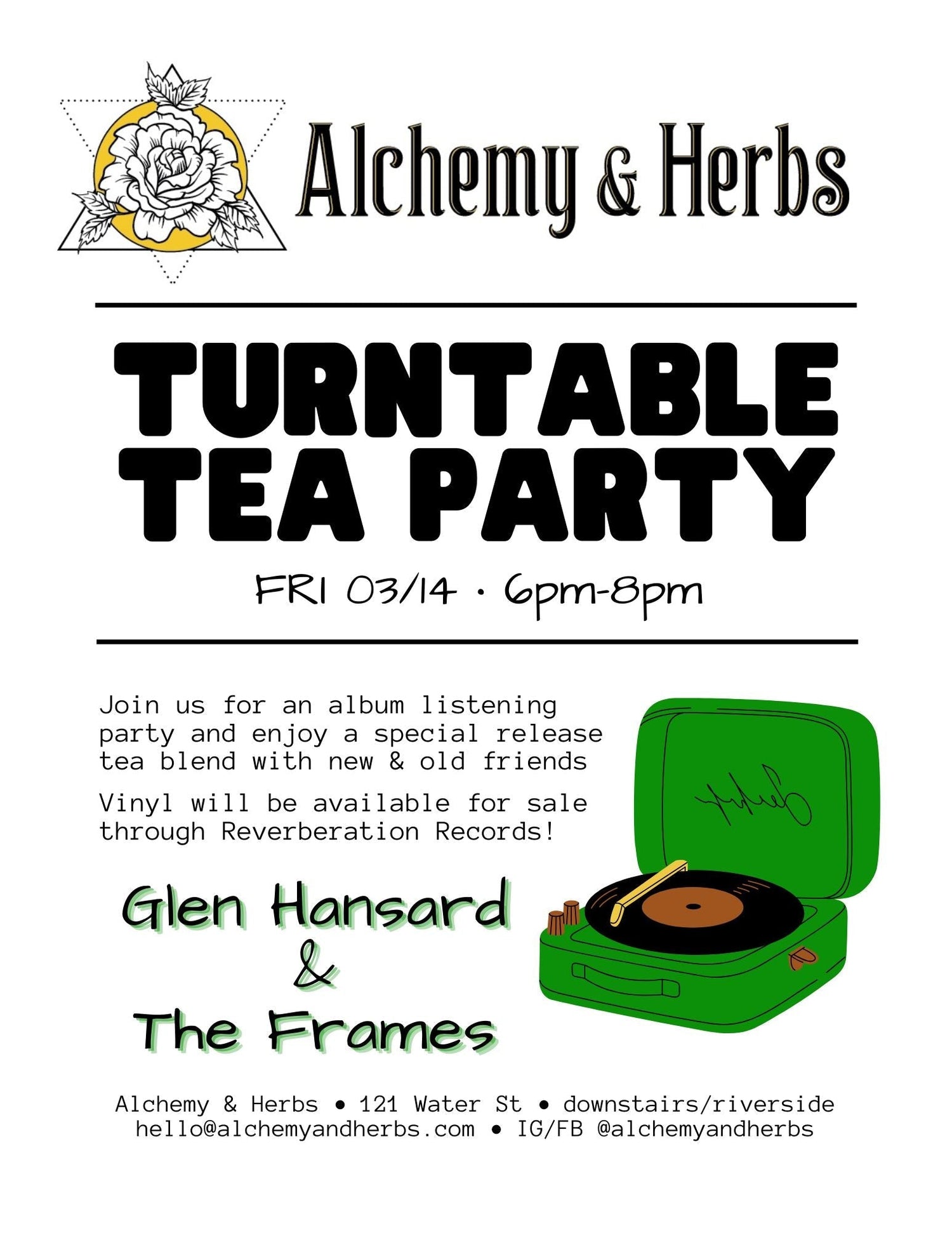 Turntable Tea Party - Glen Hansard