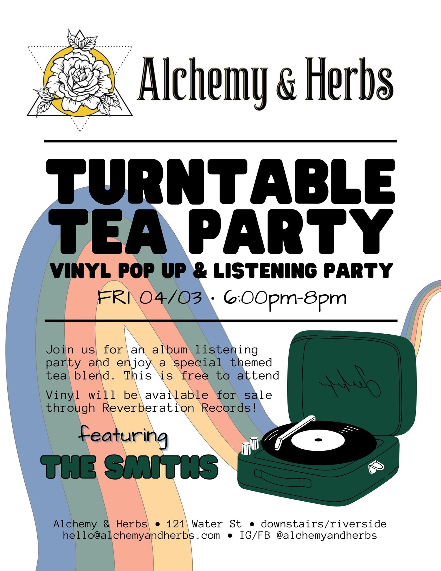 Turntable Tea Party featuring The Smiths