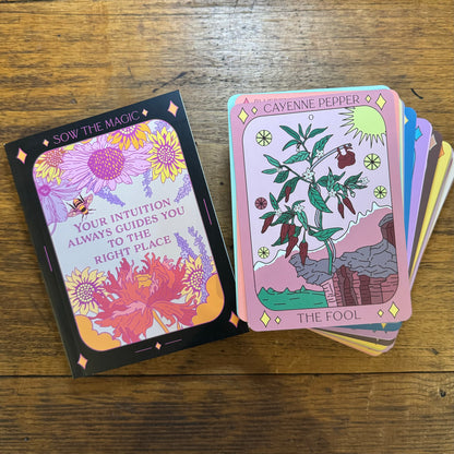 Botanical Tarot Deck &amp; Guidebook