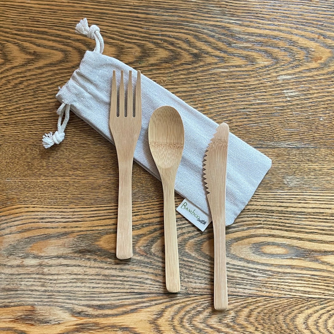 Bamboo Cutlery Sets for Kids