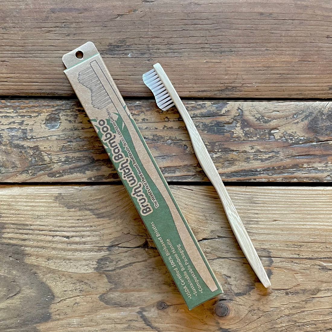 Bamboo Toothbrush, adult soft - 100% Plant Based